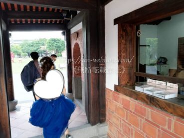 台湾結婚写真 海外ウエディングフォト 台北 林安泰古厝民俗文物館撮影