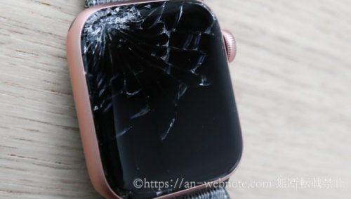 Apple Watch SE　画面割れ　破損