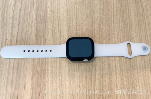 Apple Watch 7　スターライト　女性 購入レビュー　感想 6との比較　違い