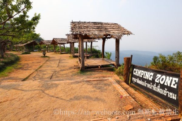 タイ　チェンマイ旅行　山　モンチェム Mon Cham 景色　風景　ベストシーズン外　ハイシーズン外　大気汚染　花畑　いちご