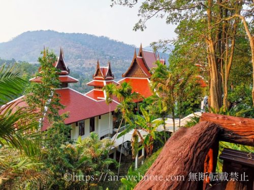 チェンマイ旅行　おすすめ　宿泊ホテル　Panviman Chiang Mai Spa Resort　パンヴィマンチェンマイスパリゾート　メーリム　モンチェム